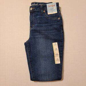 CAT & JACK SKINNY MIDRISE JEAN W/ ADJUSTIBLE WAIST - GIRLS 14
